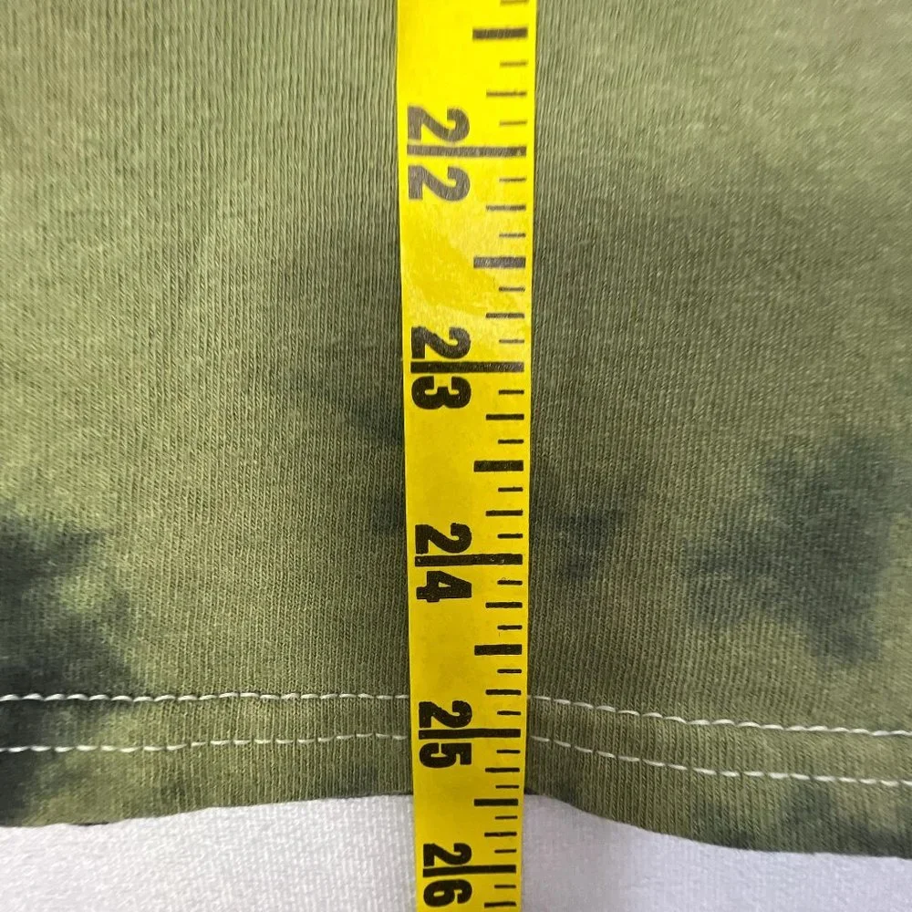 Twenty One Pilots The Bandits 2019 Tour T Shirt Green Tie Dye Mens Small S - Picture 8 of 8